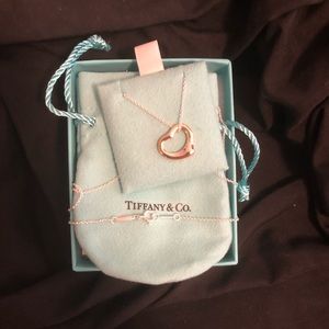 Tiffany & Co Elsa Peretti Open Heart Pendant